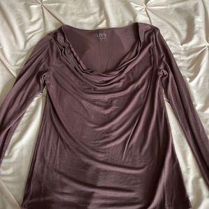 dark purple long sleeve